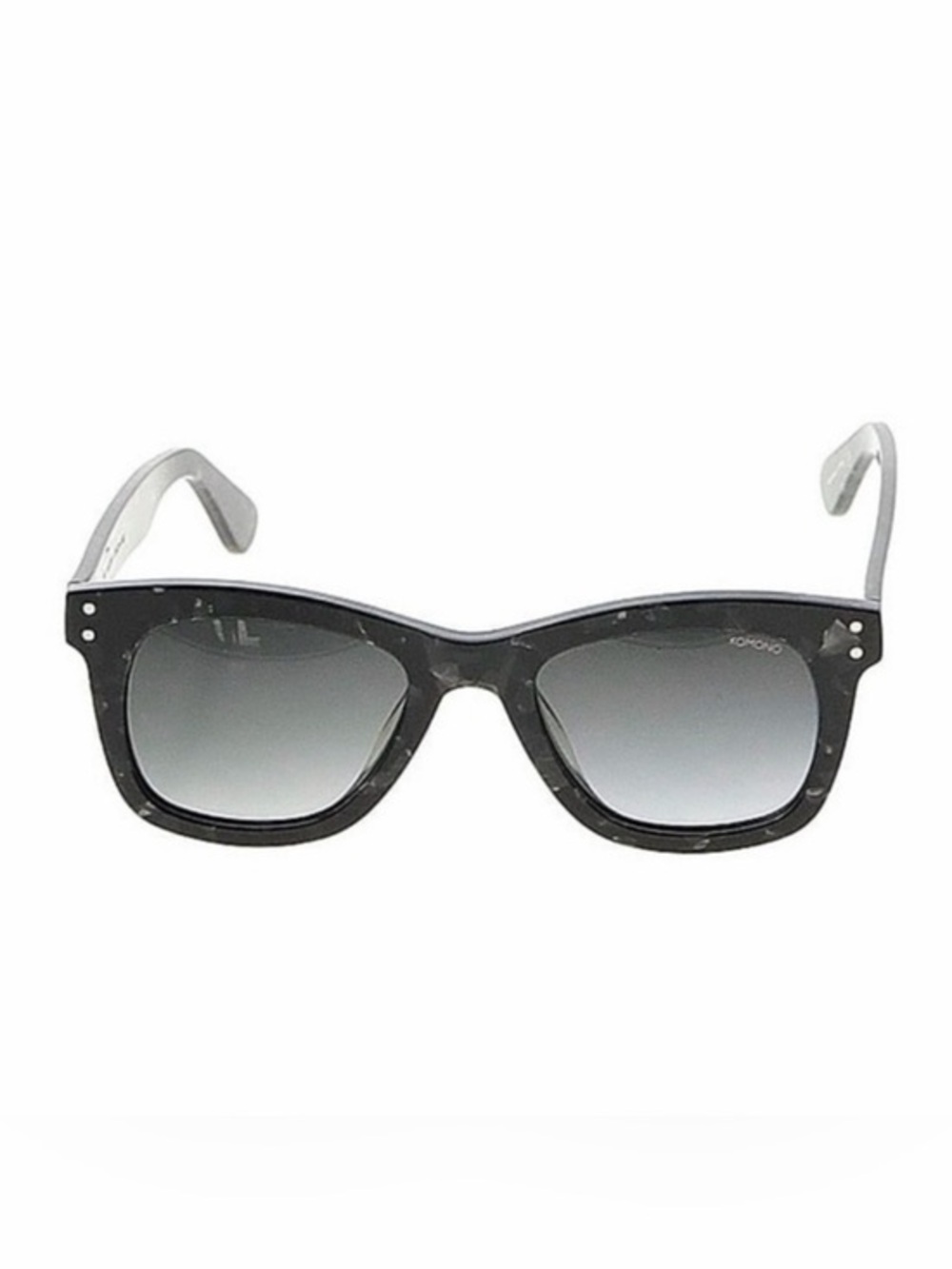 Komono sunglasses NEW Allen Black Marble wayfarer